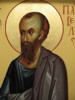 Фрагмент иконы "Апостолы Петр и Павел"
